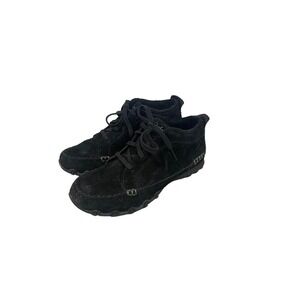 Skechers Bikers Lineage Moc Toe Lace Up Chukka Relaxed Fit Suede Ankle Boot 5.5